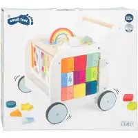 Small Foot - Houten Baby Walker Loopwagen Bloemen
