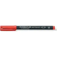 Staedtler 317 Overheadmarker 97% Gerecycled Medium Ronde punt 1,0 mm Rood Navulbaar 10 Stuks