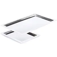 Aps Luxe Schaal RVS Stapelbaar | 2 Formaten