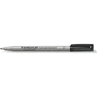 Staedtler Viltstift Lumocolor 316 non permanent F zwart - 10 stuks