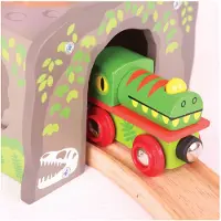 Bigjigs Houten T-Rex Tunnel