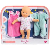 Corolle babypop Mini Calin Welterusten set - Vlinders - 20cm - zachte pop.