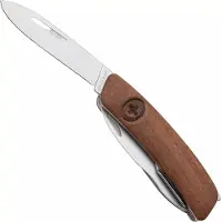 Swiza D07 R AM, KNR.0116.6300, Walnut, Zwitsers zakmes, 7 tools