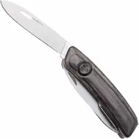Swiza D09 R AM, KNR.0136.6510, Laminate Black, Zwitsers zakmes, 9 tools