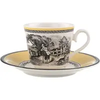 Villeroy & Boch Kaffeetasse mit Untertasse Audun Ferme 150 ml