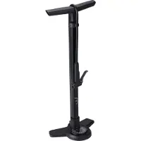 BBB AirBoost 2.0 Voetpomp (Max 160 psi / 11 bar) Zwart