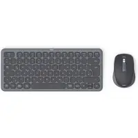 Hama Toetsenbord en muis voor meerdere apparaten WKM-500 draadloos klein SW QWERTZ NL (NL, Draadloze), Toetsenbord, Zwart