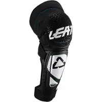 Leatt 3DF Hybrid EXT Witte Motocross Knie- en Scheenbeschermers Maat 2XL