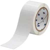 Brady THT-17-423-3 Etiket Glossy Polyester Wit (50,8 x 25,4 mm)