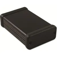 Hammond Electronics 1455C802BK 1455C802BK Profielbehuizing 80 x 54 x 23 Aluminium Zwart 1 stuk(s)