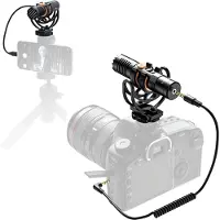 Comica Vm10 Pro Compacte Directional Microphone W/ 3.5mm And Usb-c