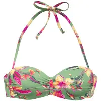 LASCANA Bikinitop lichtgroen / pasteloranje / pink / neonroze