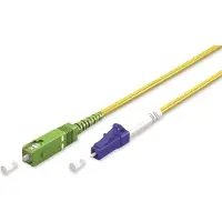 Goobay LC/UPC - SC/APC Simplex FTTH kabel | OS2 | geel | LSZH | 30 meter