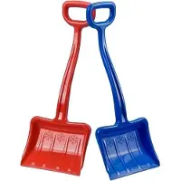 Baby Mix ergonomische kindersneeuwschep 70cm blauw - Schep