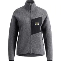 Lundhags Flok Wool Ws Pile, tussenlaag, dames, grijs