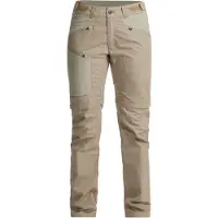 Lundhags Tived Zip-off Pant, wandelbroek, dames, beige