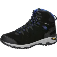 Brütting wandelschoenen Mount Shasta High - Zwart met Blauw