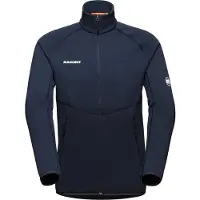 Mammut - Aconcagua Midlayer Jacket - Fleecevest XL, blauw