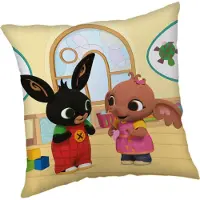 Bing Bunny Sierkussen Bing Bunny & Sula - gevuld - 40x40 cm