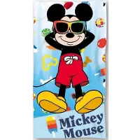 Disney Strandlaken Mickey Mouse met zonnebril - katoen - handdoek 70x140 cm