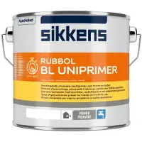 Sikkens Rubbol BL Uniprimer | Grondverf Binnen & Buiten 2,5 LTR - Wit