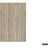 Rousseau Opbergkast 'mike' 120 cm 3 deuren sonoma