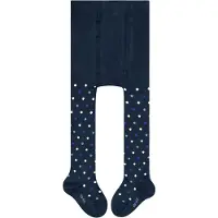 Falke Little Dot slijtvast huidvriendelijk katoen panty baby blauw - maat 74-80