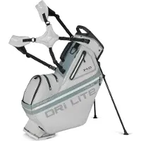 Big Max Golf Big Max Dri Lite Hybrid Tour 2 Standbag zilver grijs