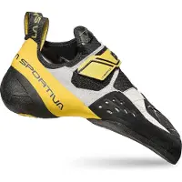La Sportiva - Klimschoenen - Solution White/Yellow voor Heren - Maat 40.5 - Wit