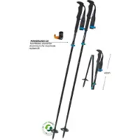 Komperdell - FX Lite Carbon Vario Approach Compact - Trekkingstokken 105-125 cm, blauw