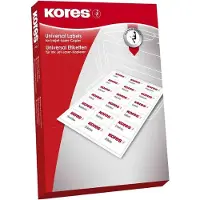 Kores Universal-Power-Etiketten, 210 x 148,5 mm, weiß mit Spezialkleber für schwierige Untergründe