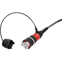 Neutrik 1027409 Glasvezel Optische vezel Aansluitkabel 100.00 m Zwart [1x EBC - 1x EBC] 50/125 µ Multimode OM3