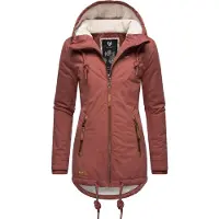 Ragwear Winterjas 'Zuzka' roestbruin