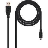 Nanocable USB 2.0 A to Mini USB B Cable 10.01.0402 1,8 m Black