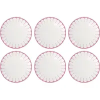 Villeroy & Boch Onbijt-/ Dessertbord Fleur Cassis Ø21cm (6 delig)