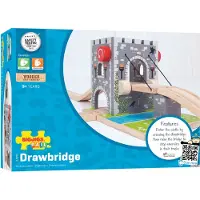 Bigjigs - Rails - Ophaalbrug van het kasteel