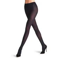 Falke Vitalize met compressie materiaal halfdoorzichtig 40 DEN panty dames blauw - maat M