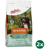 Prins 2x01_3 kg Prins procare lam / rijst hondenvoer