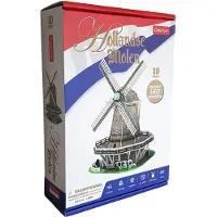 Cubic Fun - 3D Puzzel Molen - LED Verlichting