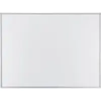 Franken ECO dubbelzijdig whiteboard, aluminium frame, 1200x300 mm