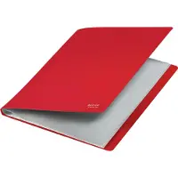 Leitz Recycle Showalbum A4 - 20 Hoezen - 90% Pre- en Post-consumer Gerecycled Plastic - Rood