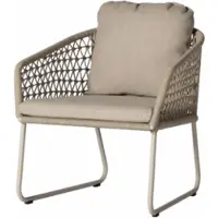 Yoi Tuinstoel Bara Low Dining Salix Flax Beige