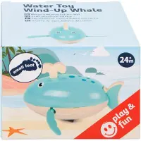 Small Foot - Badspeelgoed Houten Walvis Opwindbaar