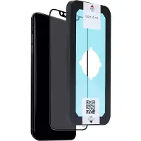 BigBen Interactive , Screenprotector geschikt voor iPhone 11 Pro Max - Oleophobic 2.5D, Transparant zwart