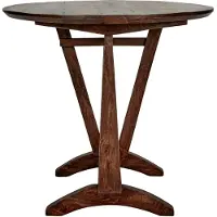 House Doctor Wine Bijzettafel Ø80 Cm Bruin - Bijzettafels & buffetten Ijzer Brown - 203801041