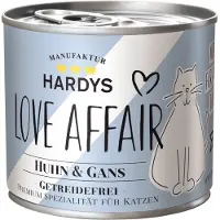 Hardys Love Affair kip en gans natvoer kat (blik) 6 x 200 g
