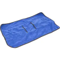 Duvo+ + Honden badjas - Dierenkleding - Blauw - 58 cm