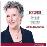Cd Schubert Piano Sonata No. 7 D. 568, 4 Impromptus O