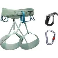Black Diamond - Klimgordels - W Momentum Harnss Pilot Package voor Dames - Maat XL - Groen