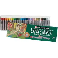 Royal Talens Talens Sakura Cray-Pas Expressionist: Set van 25 oliepastels, gesorteerde kleuren
